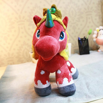 Nouvel an farcies unicornes jouets personnalisés pour enfants jouets en peluche animaux jouet en peluche unicorn